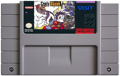 Cooly Skunk - Fanart - Cart - Front