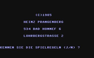 17 + 4 (Heinz Prengenberg) - Screenshot - Game Title Image
