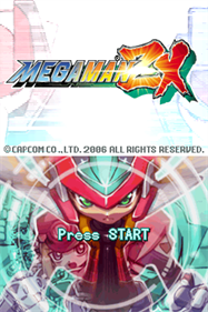 Mega Man ZX - Screenshot - Game Title Image