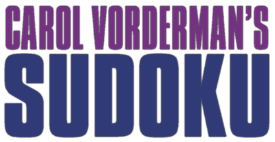 Carol Vorderman's Sudoku - Clear Logo Image