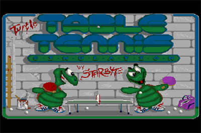 Table Tennis Simulation - Screenshot - Game Title Image