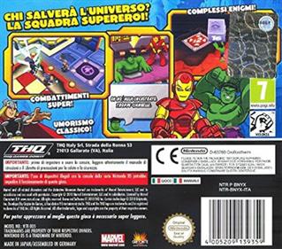 Marvel Super Hero Squad: The Infinity Gauntlet - Box - Back Image