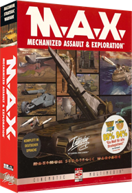 M.A.X.: Mechanized Assault & Exploration - Box - 3D Image