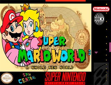 Super Mario World 3: A Whole New World - Box - Front Image