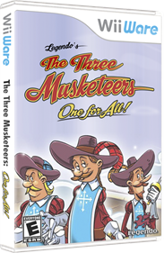 Legendo's The Three Musketeers: One for All! - Box - 3D Image