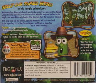 Veggie Tales: Minnesota Cuke and the Coconut Apes - Box - Back Image