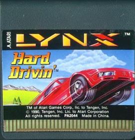 Hard Drivin' - Cart - Front Image