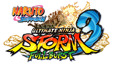 Naruto Shippuden: Ultimate Ninja Storm 3 Full Burst - Clear Logo Image