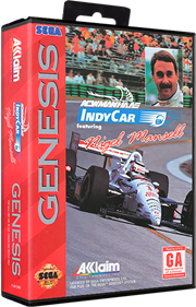 Newman Haas IndyCar featuring Nigel Mansell - Box - 3D Image