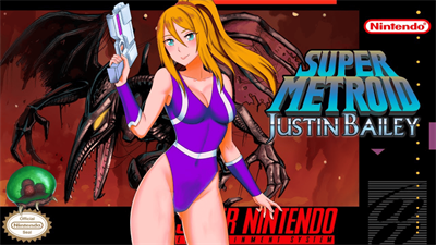 Super Metroid: Justin Bailey - Fanart - Box - Front Image