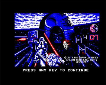 Star Wars: Return of the Jedi - Screenshot - Game Title Image