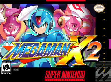 Mega Man X2 - Fanart - Box - Front Image