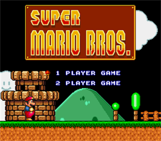 Super Mario Bros. - Screenshot - Game Title Image