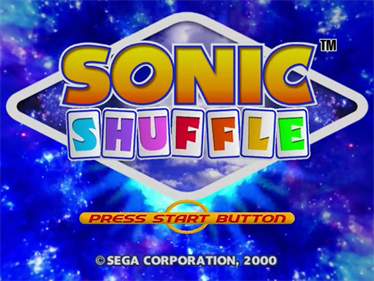 Sonic Shuffle - Screenshot - Game Title Image