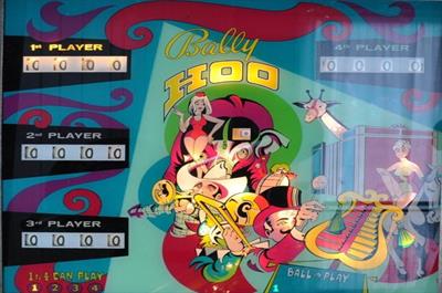 Bally Hoo - Arcade - Marquee Image