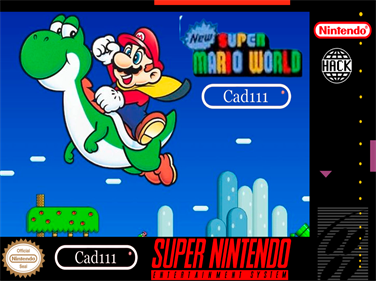 Super Mario World: New Super Mario World: Cad111 Version - Fanart - Box - Front Image