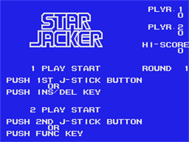 Star Jacker - Screenshot - Game Title Image