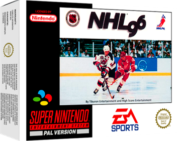 NHL 96 - Box - 3D Image