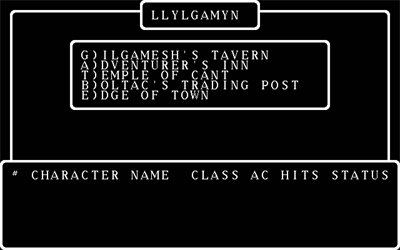 Wizardry 3: Legacy of Llylgamyn - Screenshot - Gameplay Image
