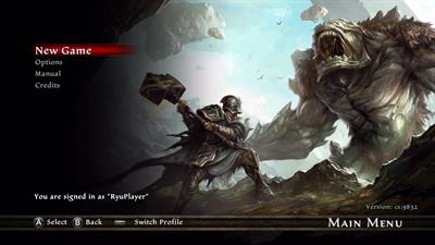 Kingdoms of Amalur: Re-Reckoning - Screenshot - Game Select Image