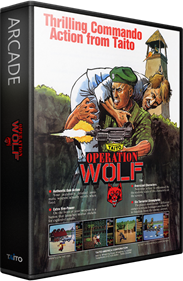 Operation Wolf - Box - 3D Image