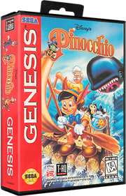 Disney's Pinocchio - Box - 3D Image