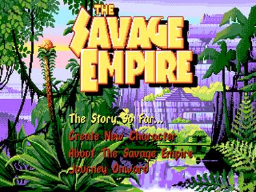 Worlds of Ultima: The Savage Empire - Screenshot - Game Title Image