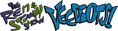 The Ren & Stimpy Show: Veediots! - Clear Logo Image