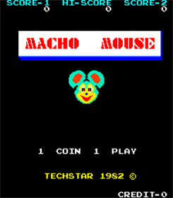 Macho Mouse - Screenshot - Game Title Image