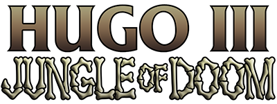 Hugo III: Jungle of Doom - Clear Logo Image