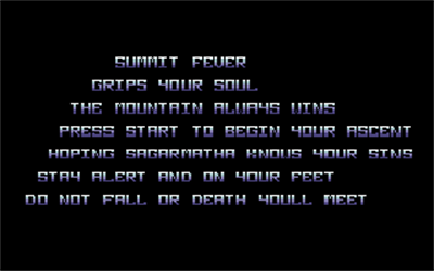 Summit Fever - Screenshot - Game Title Image