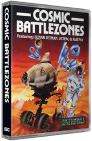 Cosmic Battlezones - Box - 3D Image