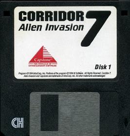 Corridor 7: Alien Invasion - Disc Image