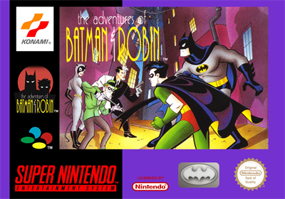 The Adventures of Batman & Robin - Box - Front Image