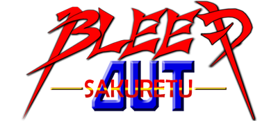 Bleed Out Sakuretsu - Clear Logo Image