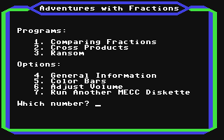 Adventures With Fractions