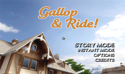 Gallop & Ride! - Screenshot - Game Title Image