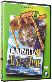 Sid Meier's Civilization II - Box - 3D Image