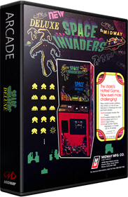 Space Invaders Deluxe - Box - 3D Image