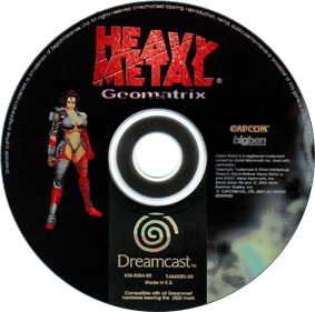 Heavy Metal: Geomatrix - Disc Image