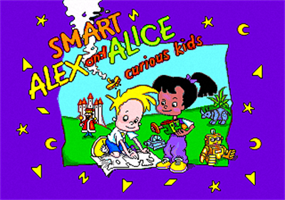 Smart Alex and Smart Alice: Curious Kids - Screenshot - Game Title Image