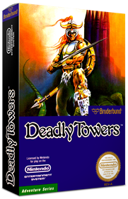 Deadly Towers - Box - 3D Image