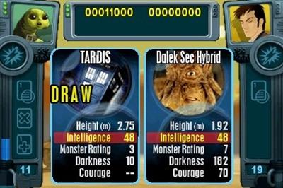 Top Trumps: Doctor Who - Screenshot - Gameplay Image