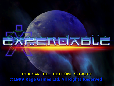 Expendable - Screenshot - Game Title Image