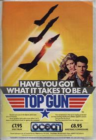 Top Gun - Advertisement Flyer - Front Image