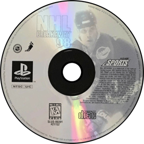 NHL Breakaway 98 - Disc Image