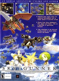 SkyGunner - Advertisement Flyer - Front Image