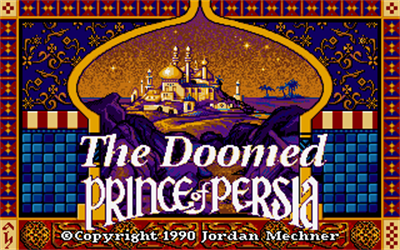 Prince of Persia: The Doomed Prince of Persia - Screenshot - Game Title Image