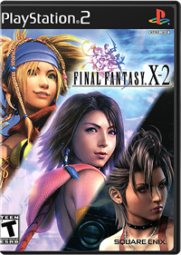 Final Fantasy X-2 - Box - Front - Reconstructed