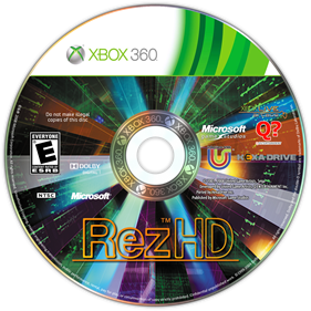 Rez HD - Fanart - Disc Image